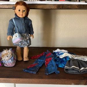 SOLD Loved American Girl Doll with Handmade outfits and accessories